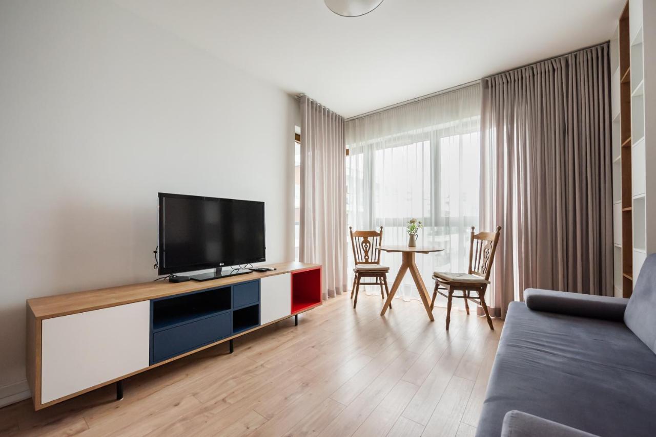 Postepu Comfort Apartment Varsovia Exterior foto