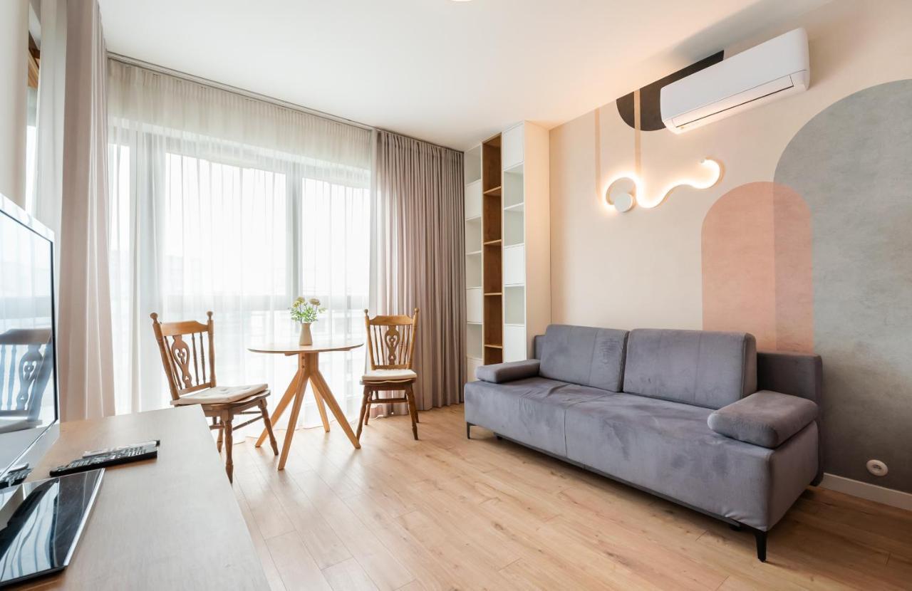 Postepu Comfort Apartment Varsovia Exterior foto