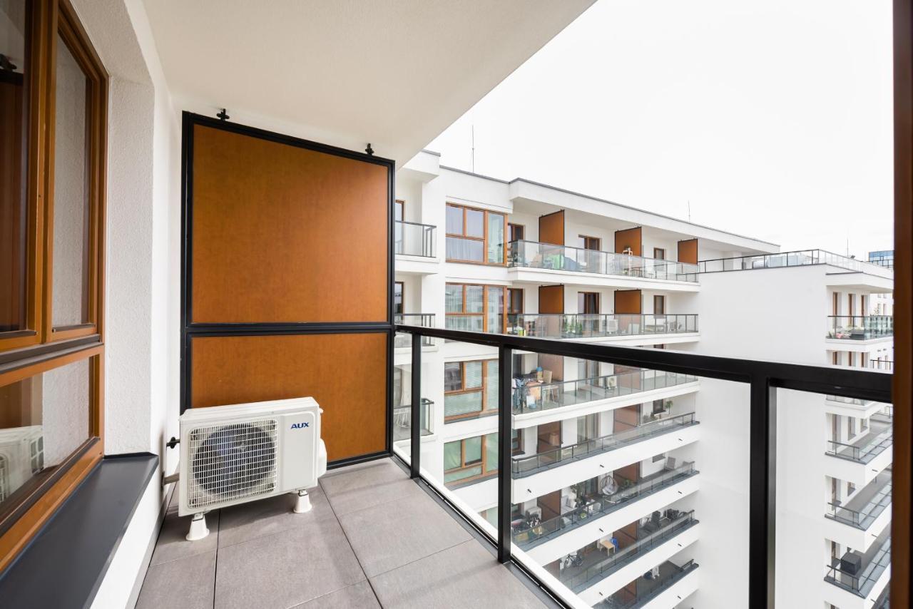 Postepu Comfort Apartment Varsovia Exterior foto
